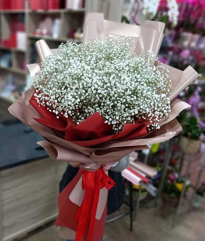 Букет цветов из: Гипсофила в Костенках