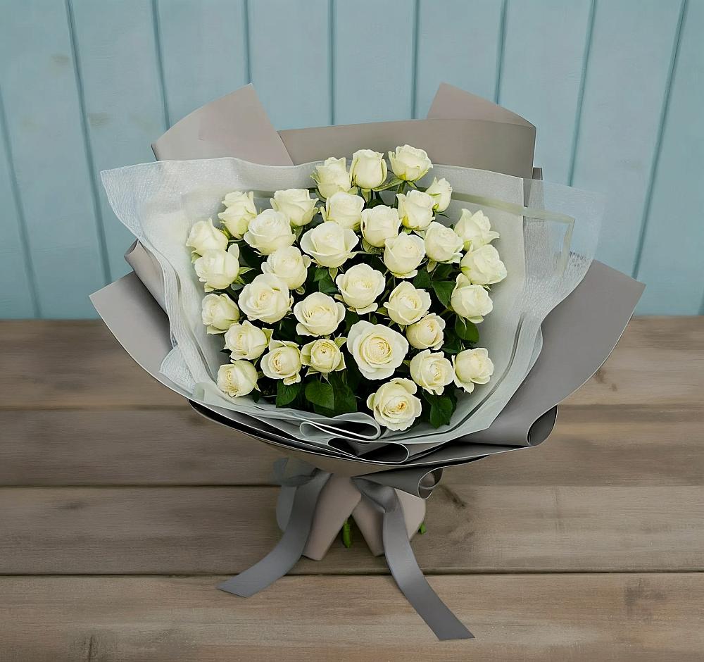 Букет Белоснежная нежность в Костенках