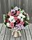 Букет цветов из: Альстромерии, Гвоздики, Розы и Хризантемы в Костенках
