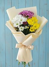 Букет цветов из:  Хризантемы в Костенках