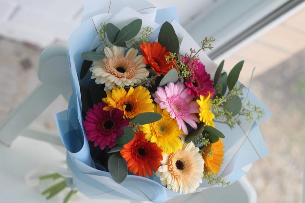 Букет цветов из: Герберы в Костенках