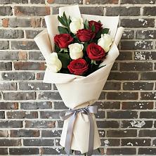 Букет цветов из:  Розы в Костенках