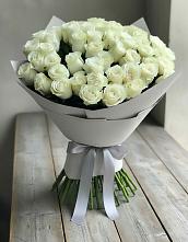 Букет 35 Белых роз в Костенках