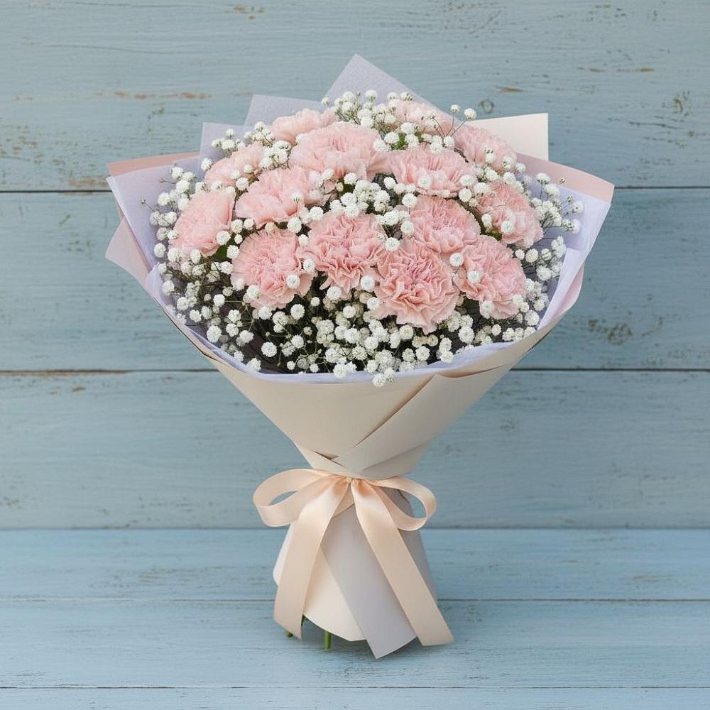 Букет цветов из: Гвоздики в Костенках