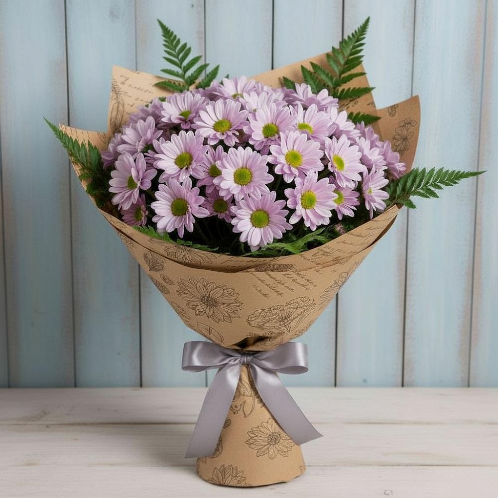 Букет цветов из: Хризантемы в Костенках