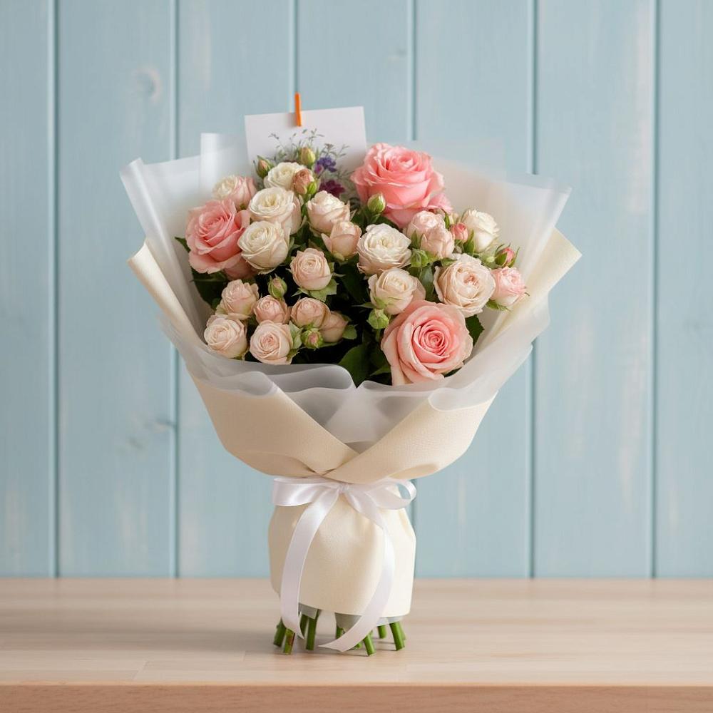 Букет цветов из: Розы в Костенках