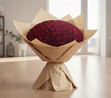 Букет 101 Красная роза в Костенках