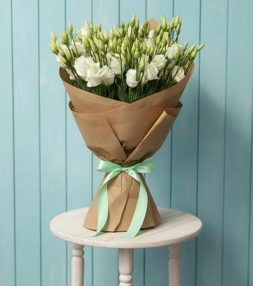 Букет цветов из: Лизиантусы в Костенках