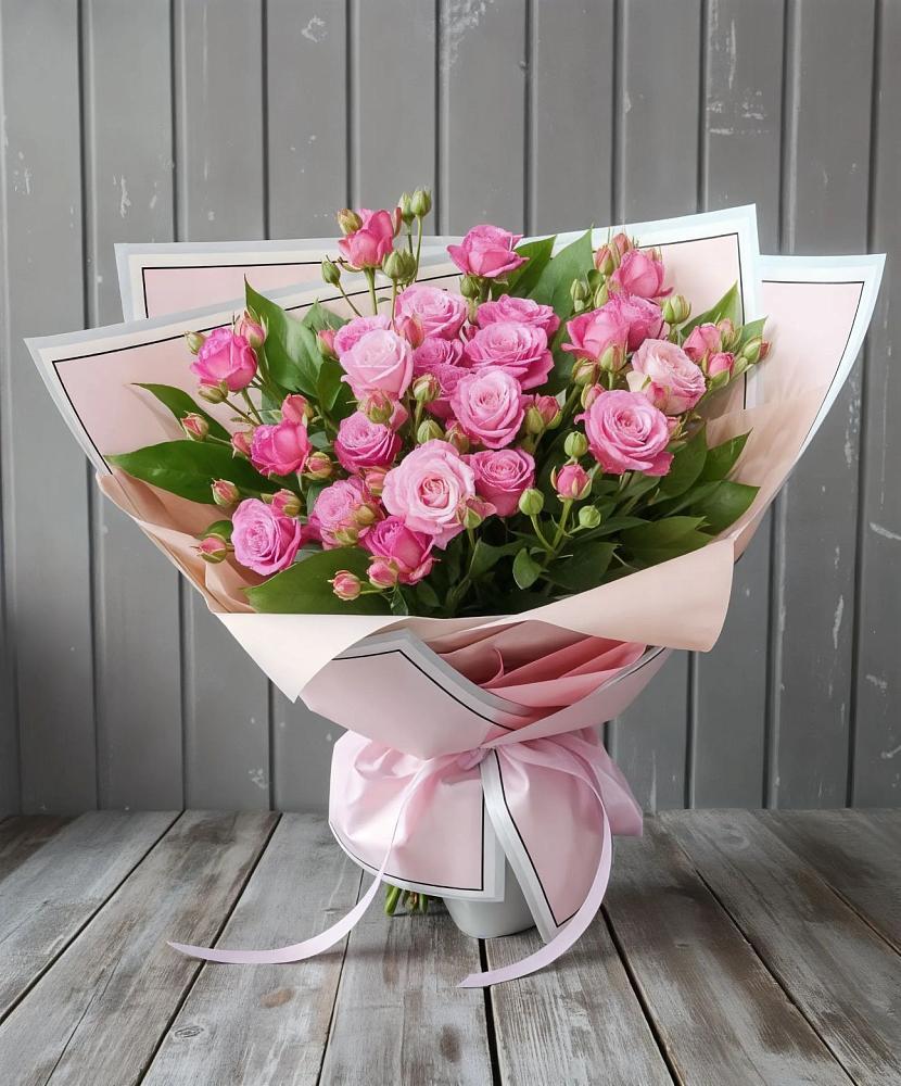 Букет Розовый кустик в Костенках