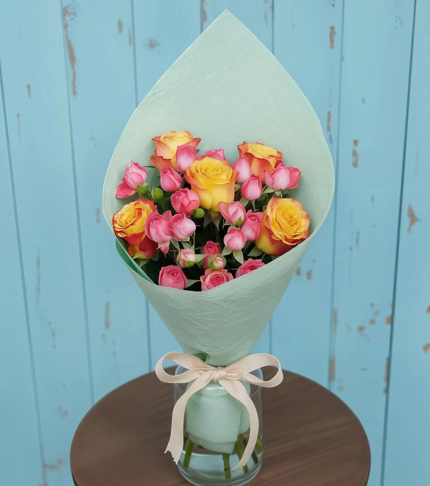 Букет цветов из: Розы в Костенках