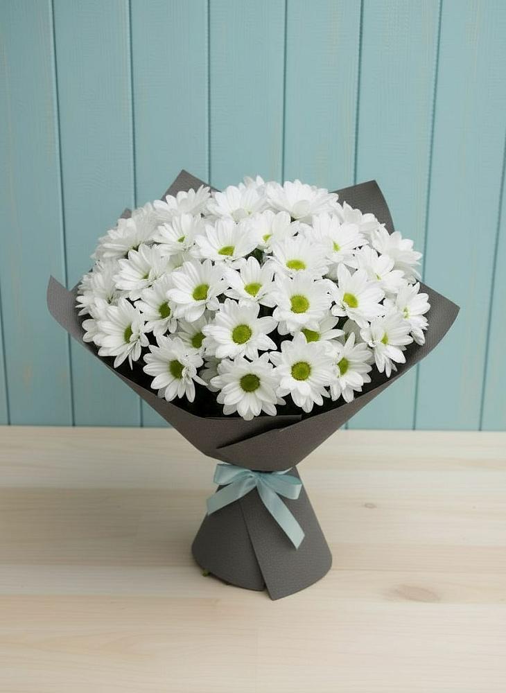 Букет цветов из: Хризантемы в Костенках