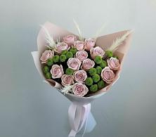 Букет цветов из:  Розы и Хризантемы в Костенках