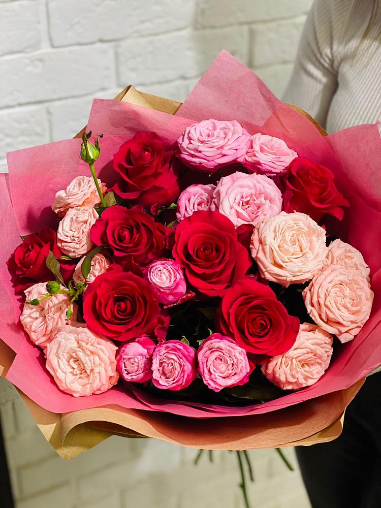 Букет цветов из: Розы в Костенках