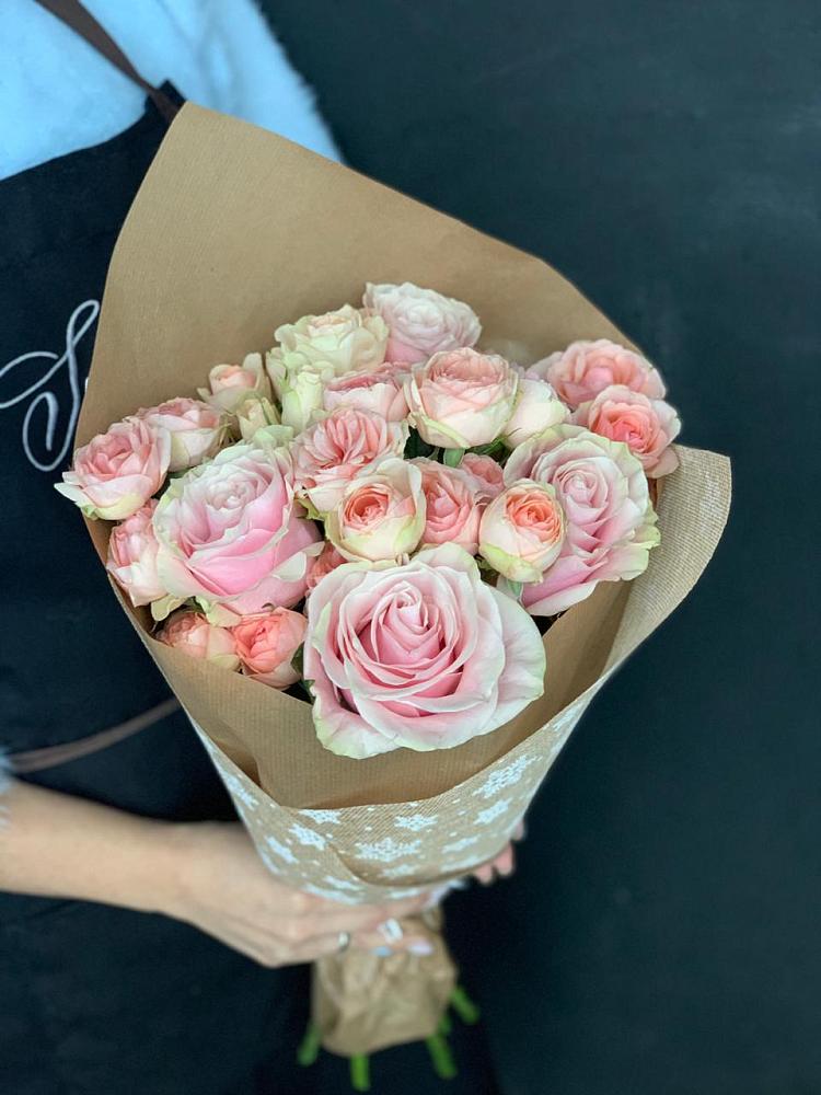 Букет цветов из: Хризантемы и Розы в Костенках