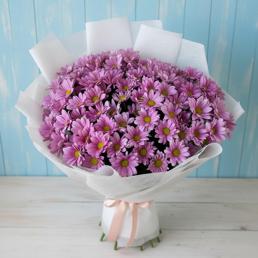 Букет цветов из: Хризантемы в Костенках