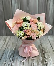 Букет цветов из:  Гвоздики, Розы и Хризантемы #REPLACE_PRED# Костенках