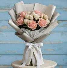 Букет цветов из:  Розы в Костенках