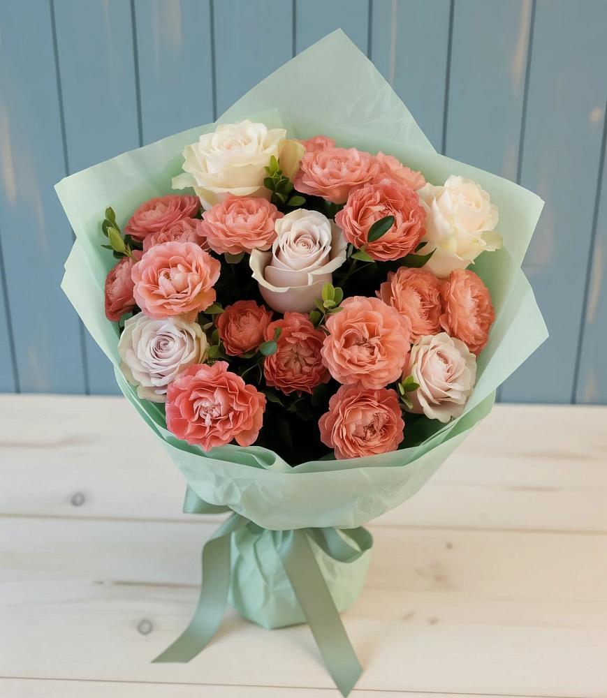 Букет цветов из: Розы в Костенках
