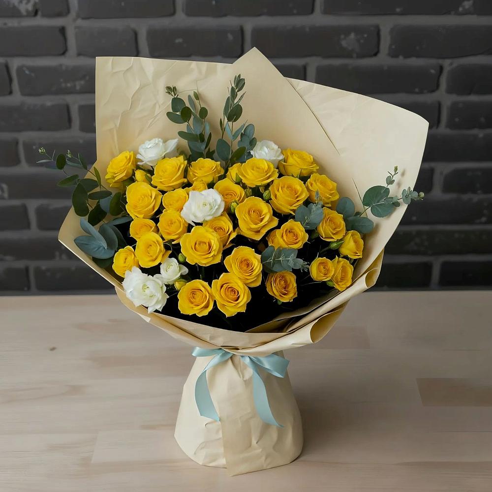 Букет цветов из: Розы в Костенках