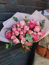 Букет розы в пальмах в Костенках Букет цветов из: Розы в Костенках