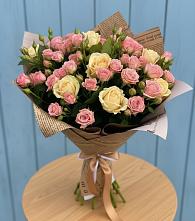Букет цветов из:  Розы в Костенках