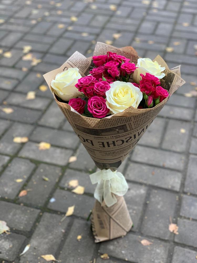 Букет цветов из: Розы в Костенках