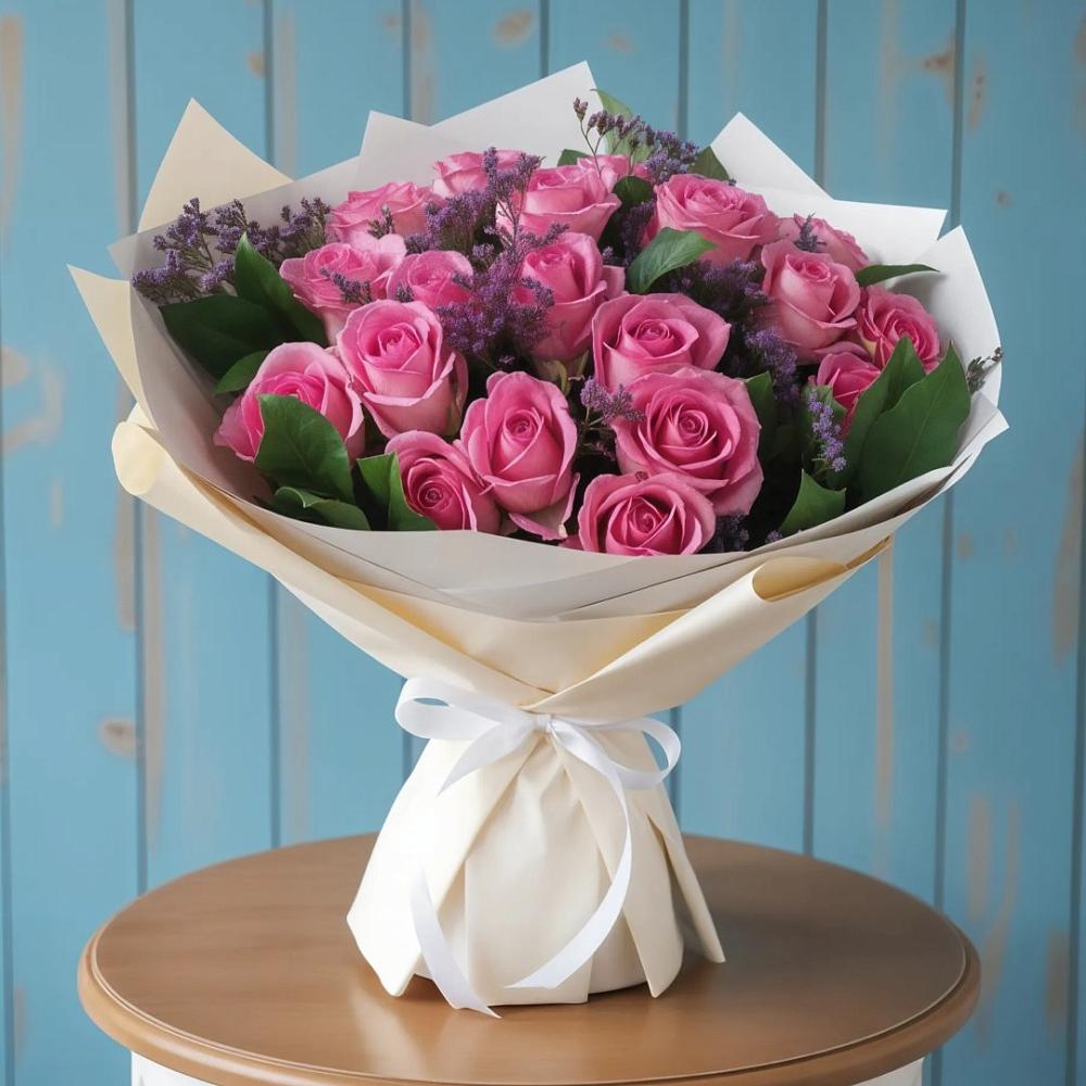 Букет цветов из: Розы в Костенках