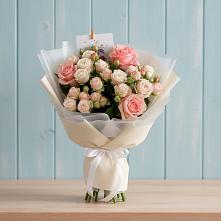 Букет цветов из:  Розы #REPLACE_PRED# Костенках
