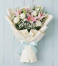Букет цветов из:  Лилии в Костенках