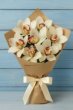 Букет цветов из:  Орхидеи и Розы в Костенках