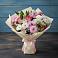 Букет цветов из: Хризантемы, Альстромерии и Розы в Костенках